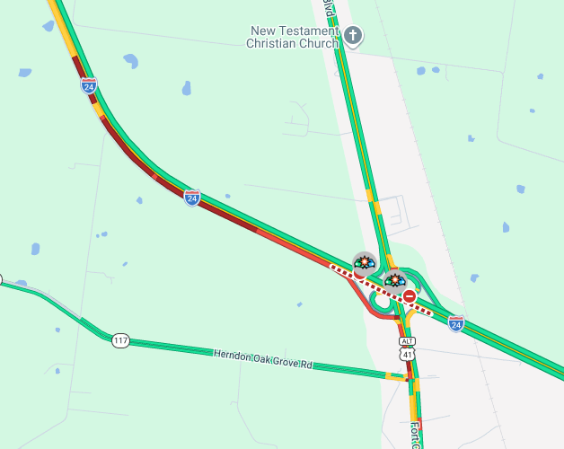 kyliving's tweet image. Traffic Alert - #ChristianCoKy - Sat, March 28, 6:00 pm

#OakGrove - Per @KYTCDistrict2, E/B #I24 blocked by crash @ #US41A (Ft. Campbell Blvd) Closed 4-5 hours

#KyTraffic ChristianCountyKentucky PembrokeKY LaFayetteKy GraceyKy HopkinsvilleKY OakGroveKy CroftonKy FortCampbell