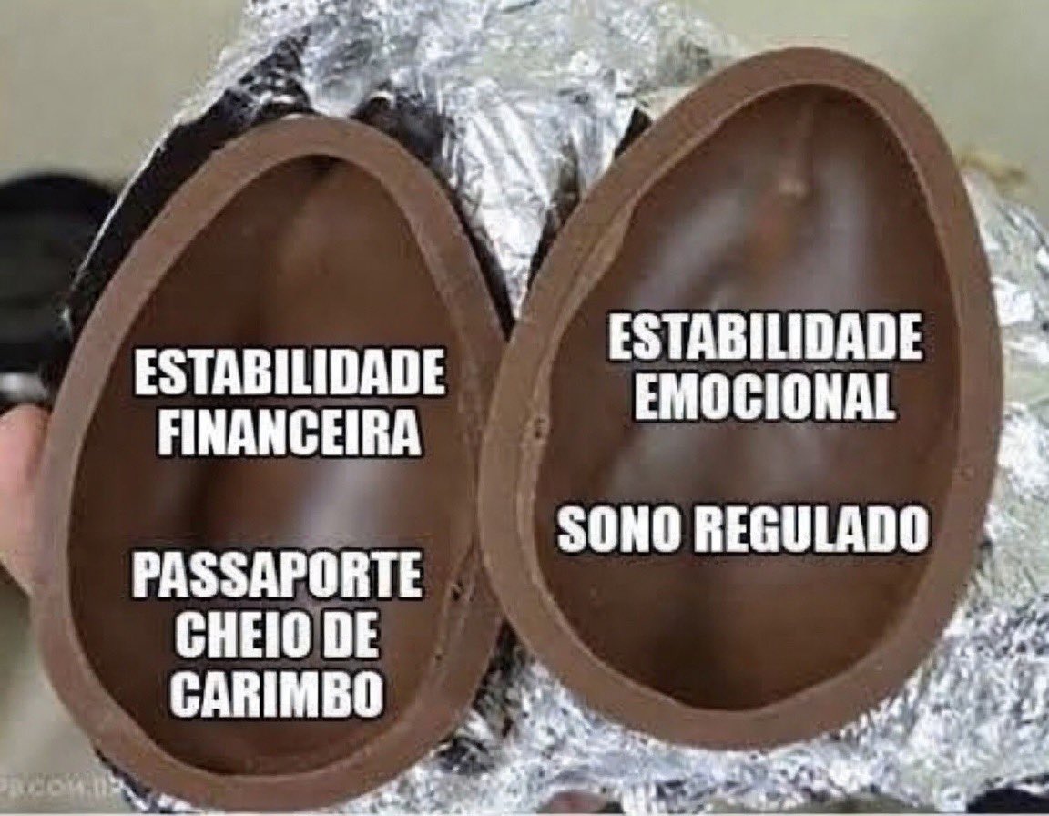 só pago 100 reais num ovo de Páscoa se o brinde for esse