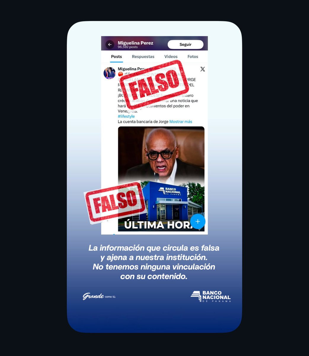 Banco Nacional de Panamá tweet media