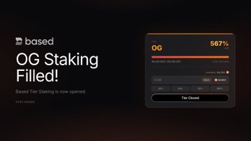 BasedFndn's tweet image. Reminder: Users are invited to vote on the upcoming $Based rewards date.

Learn more: genesis-basedfoundation.com

All active participants will receive a bonus allocation upon rewards launch.
Stay Based.