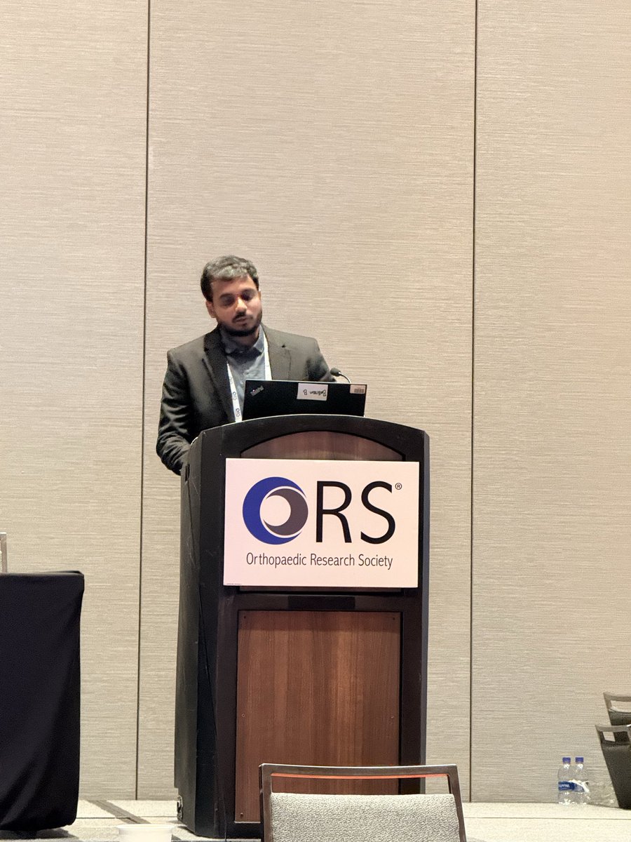 SheynLab's tweet image. Excellent NIRA presentation by @MoreNamdev555! @OrsSpineSection  @ORSsociety #ORS2026 #backpain #ProudPI