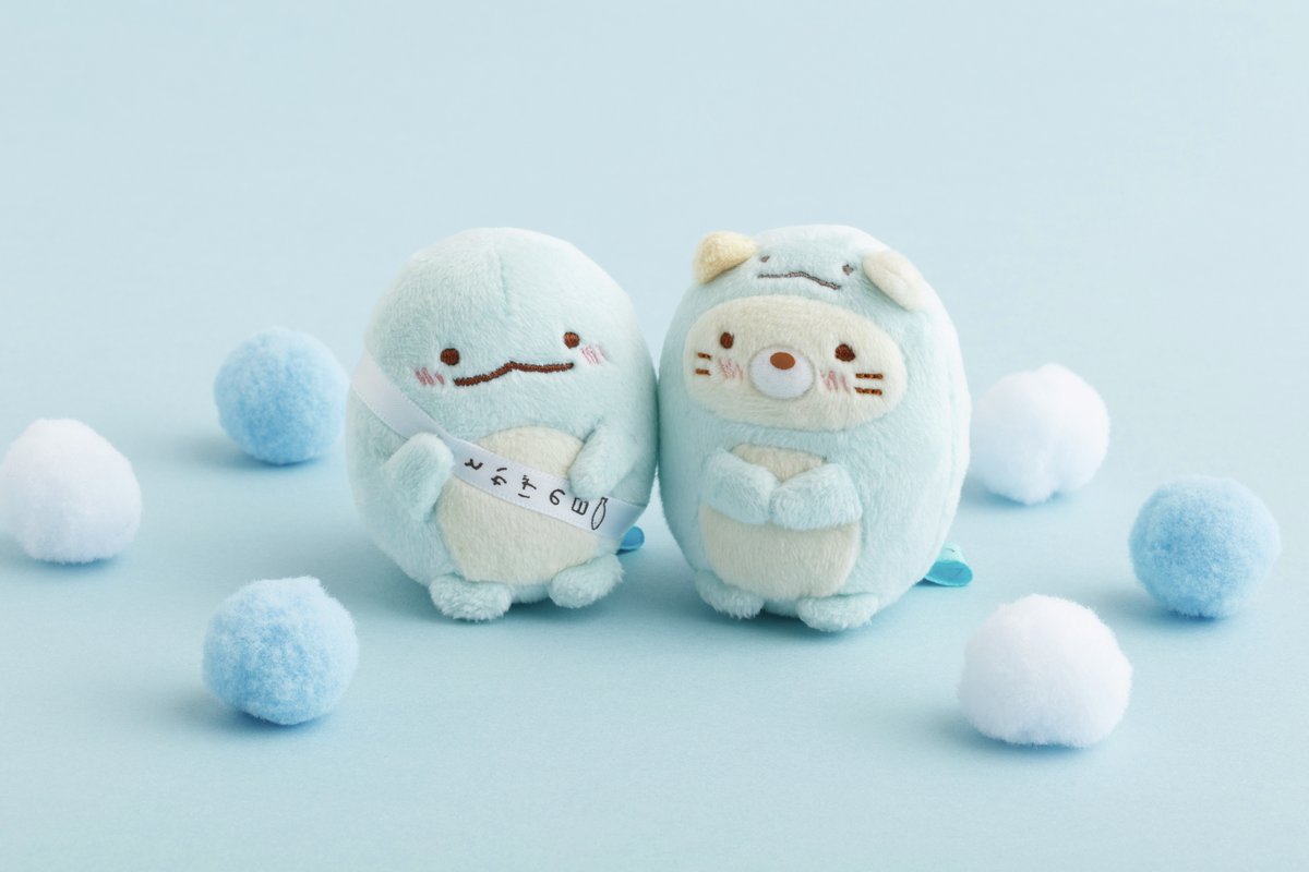 すみっコぐらし ねこの日スペシャルぬいぐるみセット から2点 ねこ & とかげ G1gm3u-aoAYimJW.jpg?format=jpg