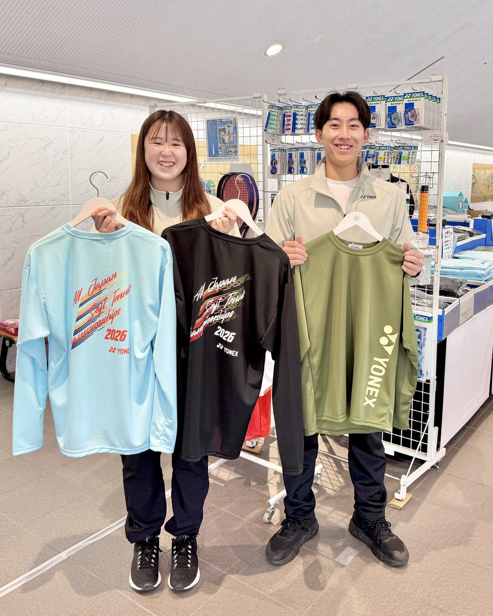 🏆全日本高校選抜🏆 YONEXブースには小林選手&米川選手がいますよ