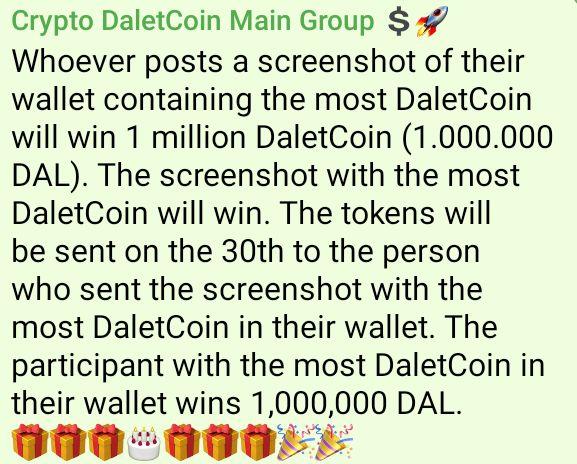 DaletCoin Token tweet media