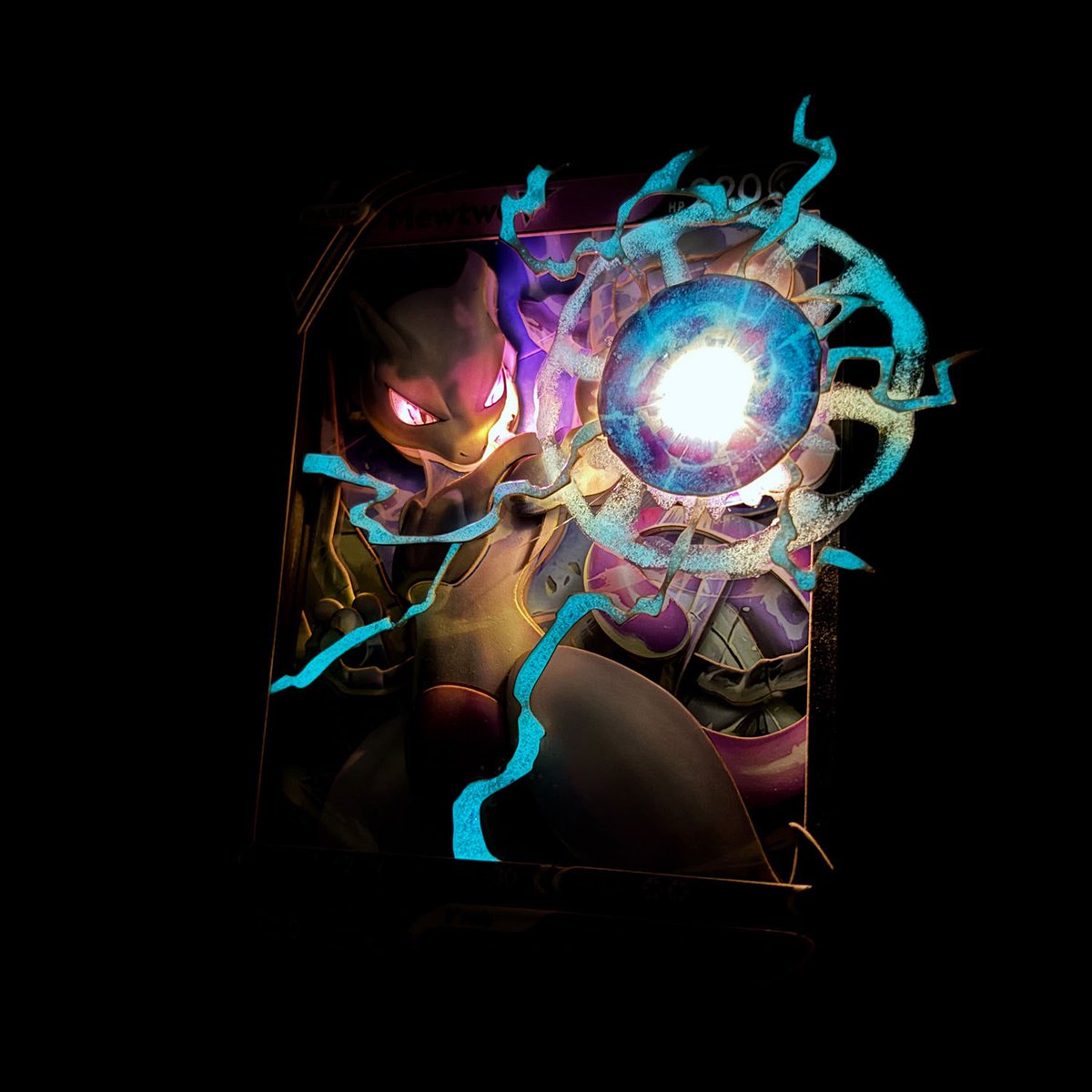 imbaartcom's tweet image. Wait, does it actually glow in the dark though? 👀

#mewtwo #pokemon #pokemontcg #pokemoncards #pokemoncommunity