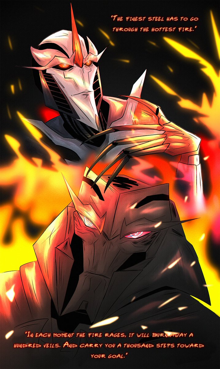 Rusted_Ashes's tweet image. 🔥🔥🔥It's getting hot🔥🔥🔥

#TransformersPrime #Transformers #Decepticon #Starscream #Megatron #megastar #megascream