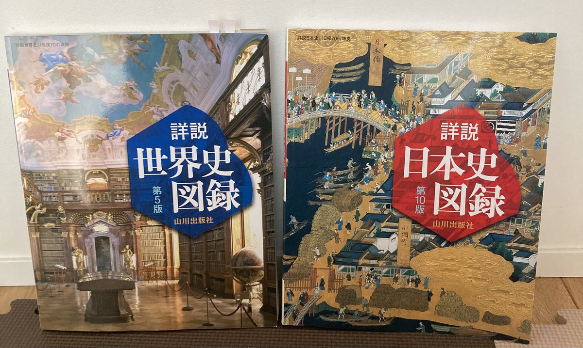 narisumashi100's tweet photo. これが1冊900円なのは価格破壊だと思ってます

世界史だけでなく、日本史もおすすめよ https://t.co/VGcbLzdaqG