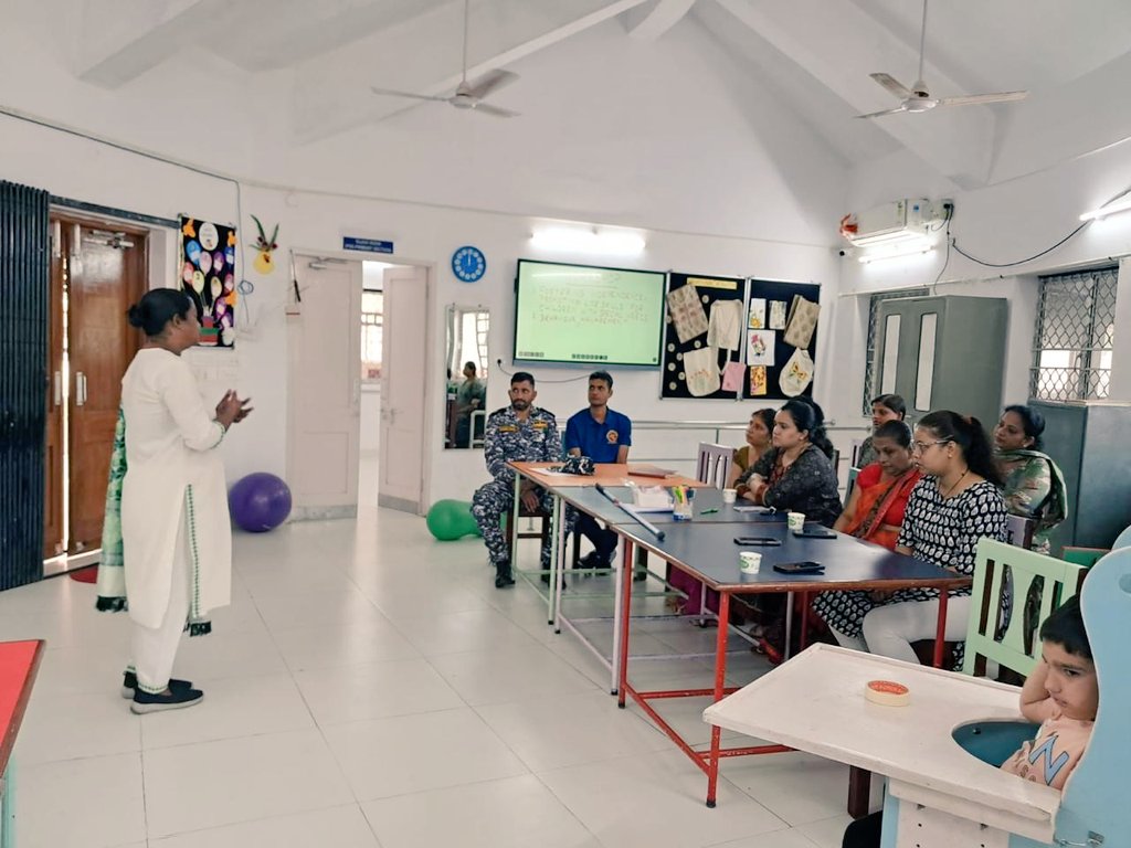 IN_HQSNC's tweet image. Sankalp #Kochi hosted an engaging and impactful session for parents of differently abled children, focusing on Behaviour Management, Communication Skills, and building independence through daily living activities.
Empowering families and driving meaningful strides in holistic