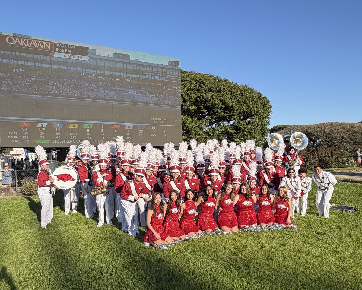 University of Arkansas Bands tweet media