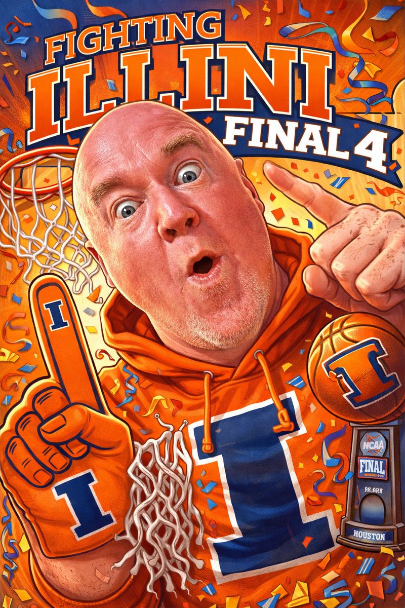 BeyondBizness's tweet photo. They said Illinois wasn’t built for this…
They were wrong.

FINAL FOUR. And we’re not done. 👀🔥

Who’s riding?? 🧡💙

#FightingIllini #FinalFour #MarchMadness https://t.co/YGDKKNcCZG