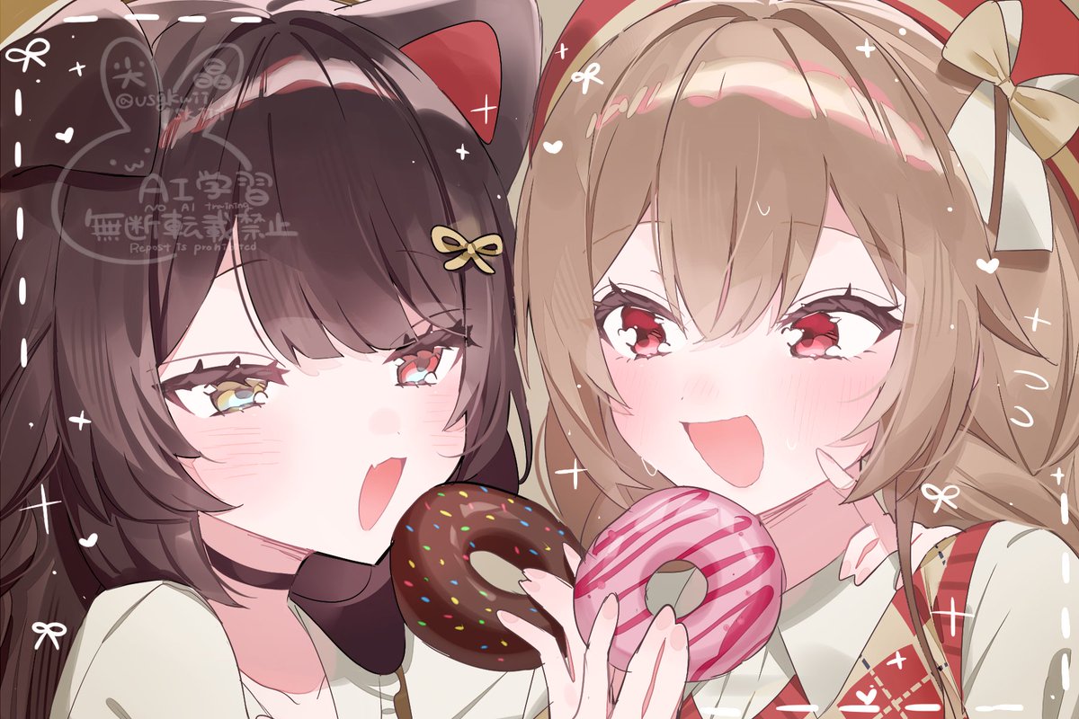 usgkwiiskiit's tweet photo. ୨୧◎ドーナツの日◎°˖✧
#いぬいらすと　#フレン見て https://t.co/XUdTioojPE