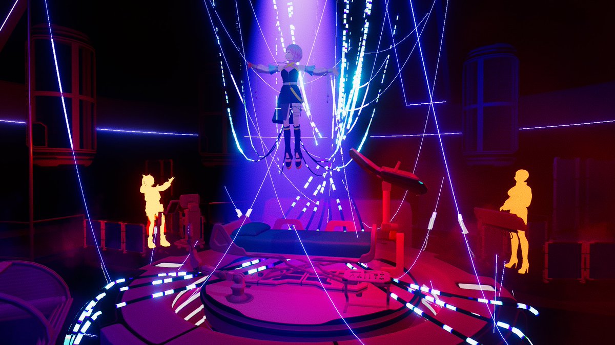 A hooded figure/ 'レヴィン' tweet media