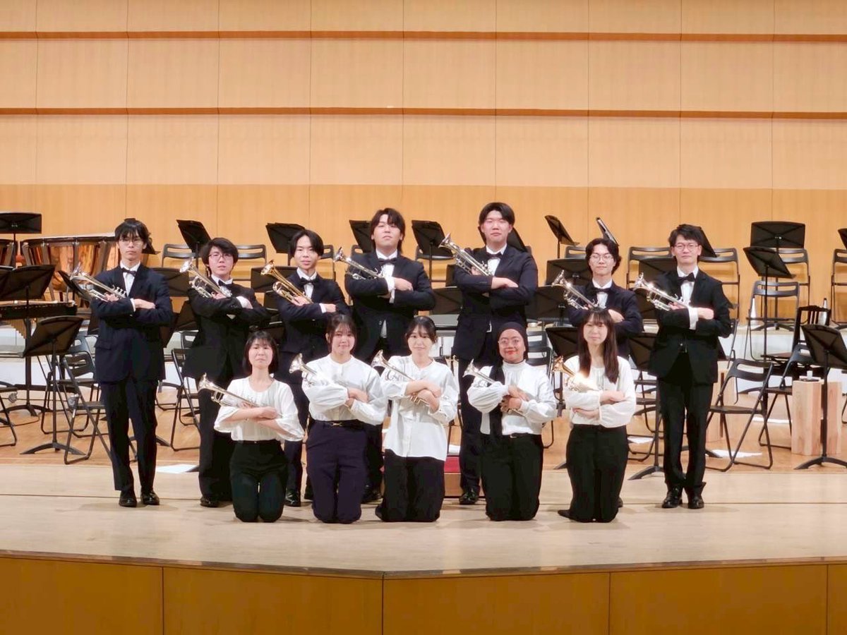hirodaibrass's tweet photo. 本日はトランペットパートです！
↓↓↓

こんにちは☀️
トランペットパートです！
現在トランペット吹いてくれる方大大大募集中です‼️
初心者でも経験者でもぜひお待ちしております✨ https://t.co/P6WU2wUDUo