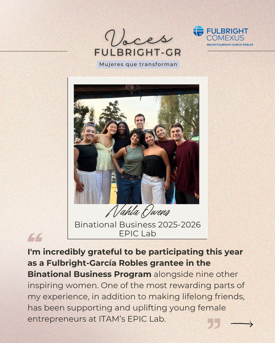 COMEXUS Fulbright-García Robles tweet media