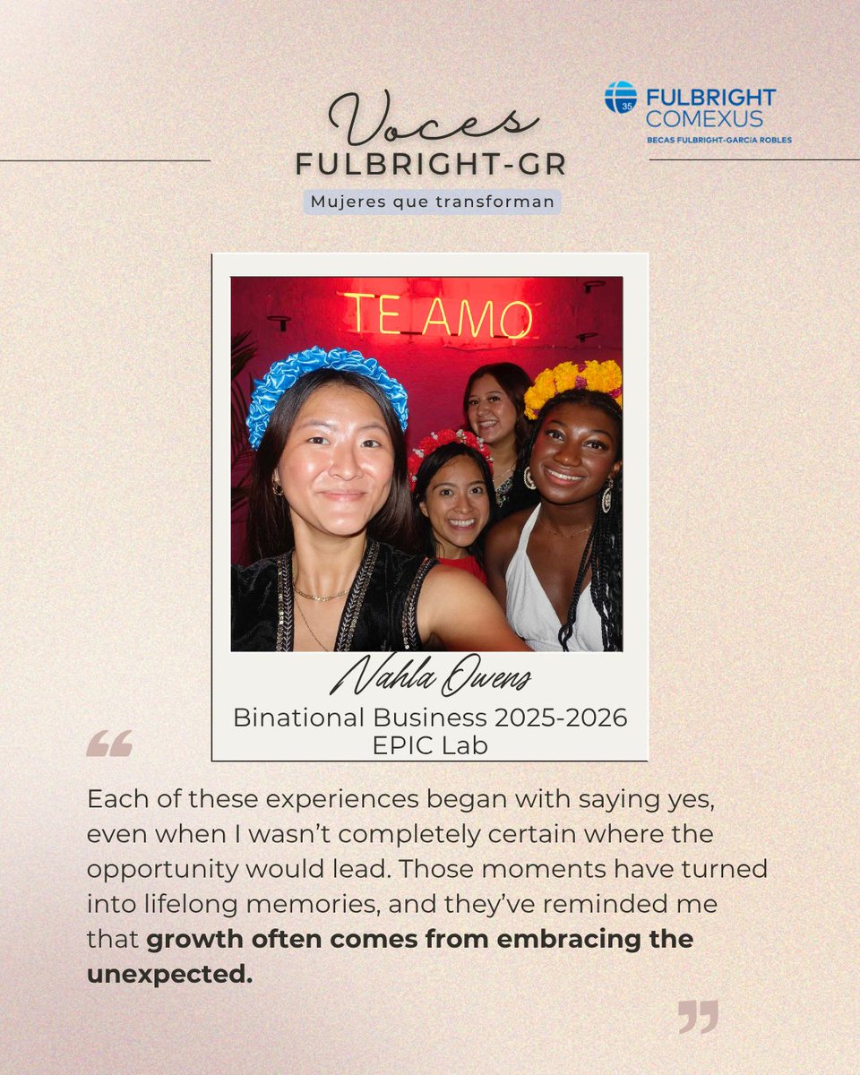 COMEXUS Fulbright-García Robles tweet media