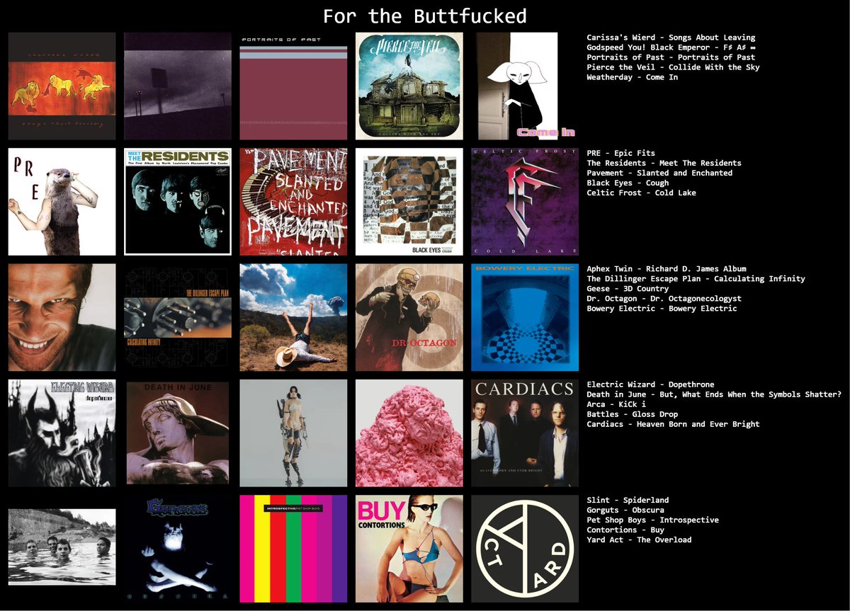 Mr. Art Punk (Maudlin of the Well discog run) tweet media