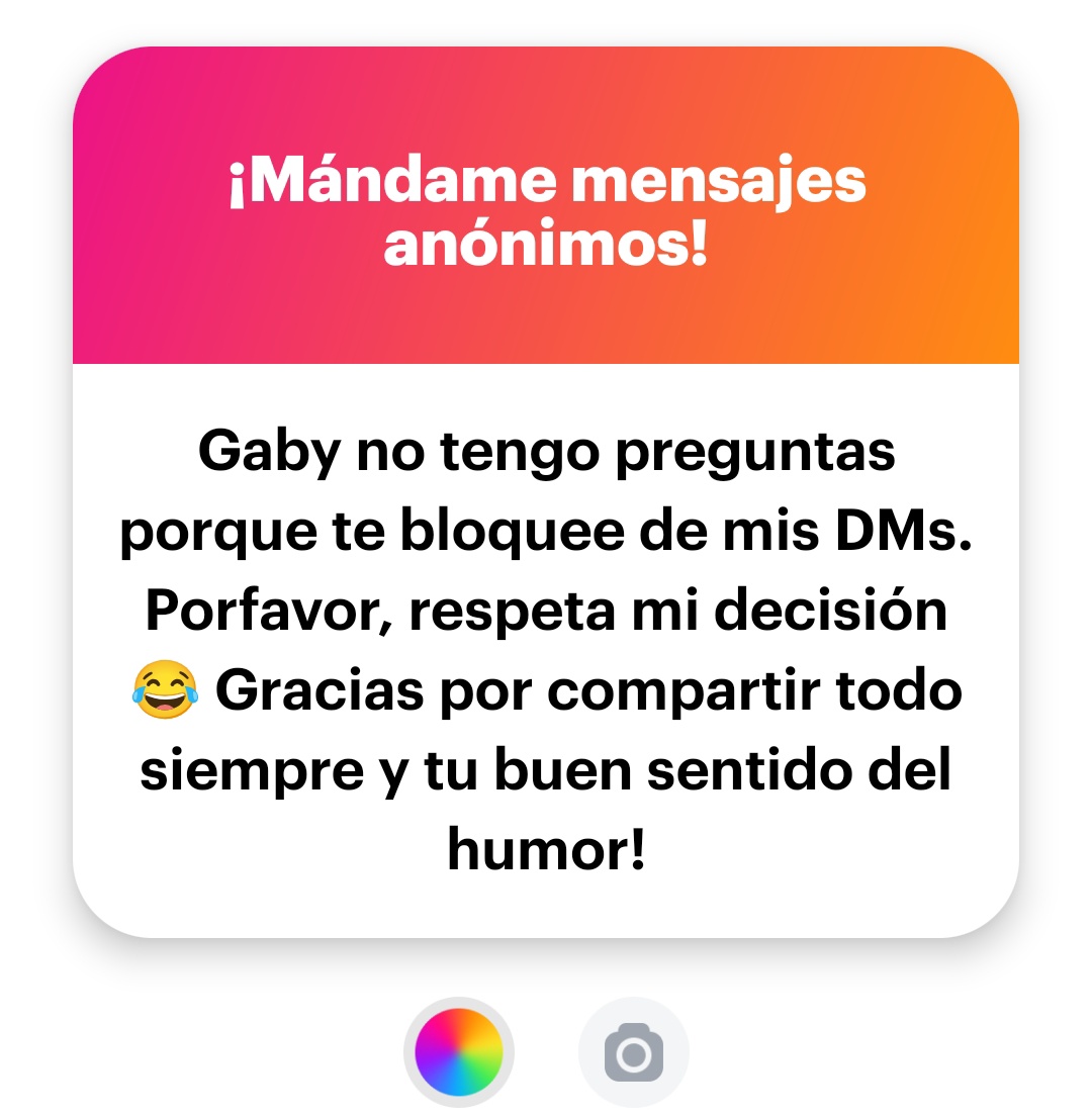 Gaby Backstage's tweet media