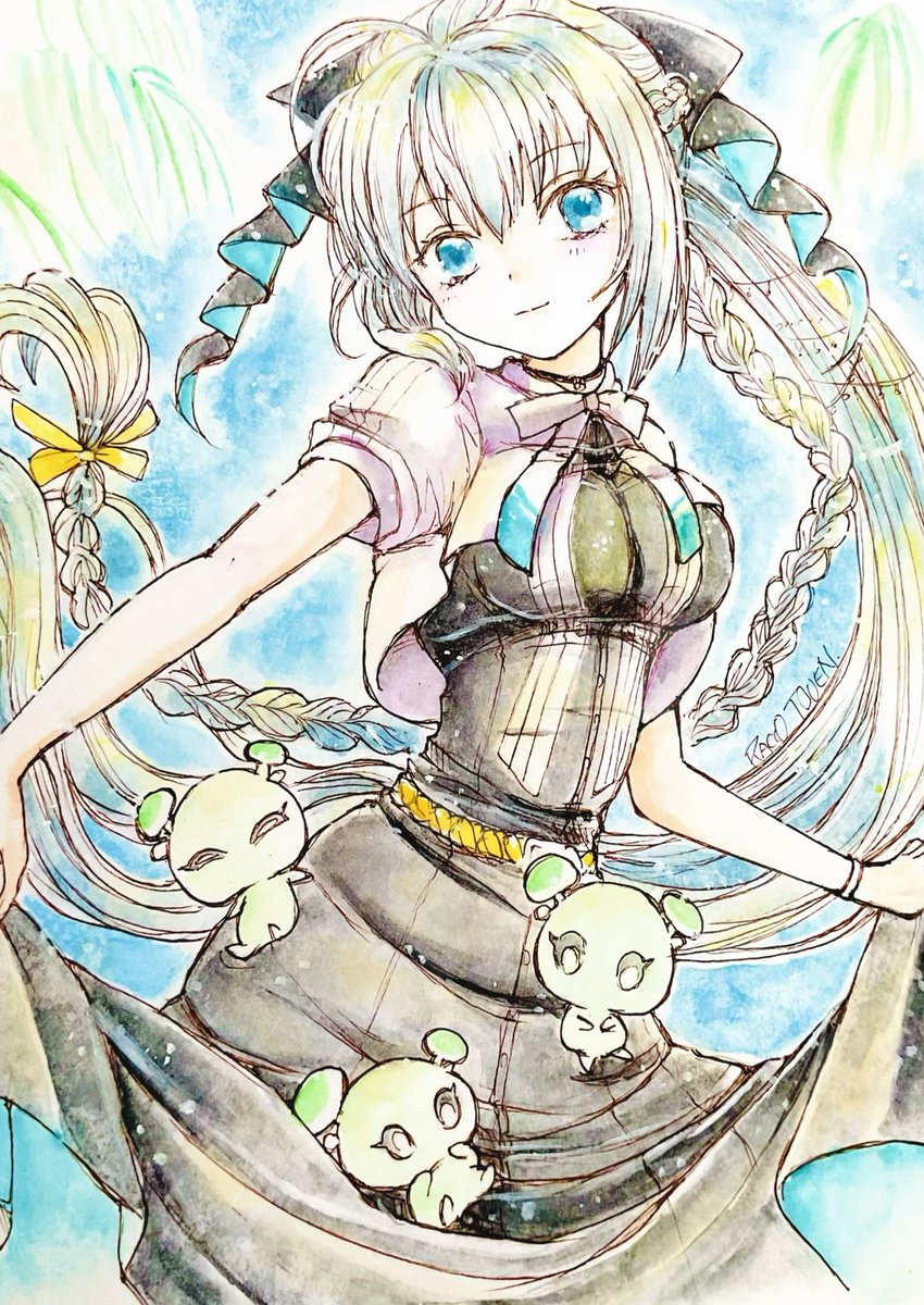 モルガンとコンちゃん！
コンちゃんまた出てこないかな〜
fakeコラボも楽しみ✨
#FGO