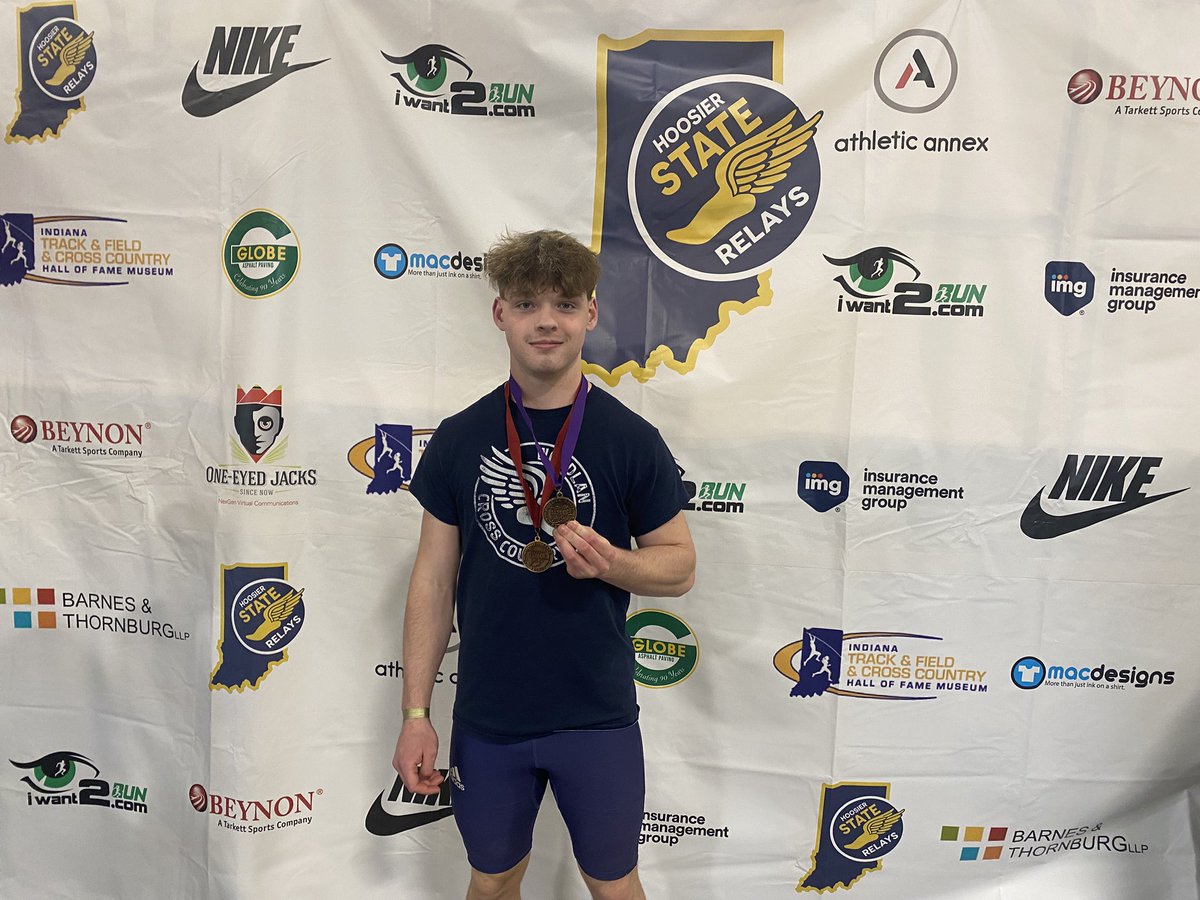 FieldWoodlan's tweet photo. The Warriors had a great day at the HSR in Indy, placing 19th for 1A-3A. Congrats to all but especially to June Suel, Noah Ames, Eli Washler, and Shaiden Snyder who earned All-State honors in the 4x200. Eli also made All-State in the Long Jump! Great Job Warriors! https://t.co/Bb4SoAhwxt