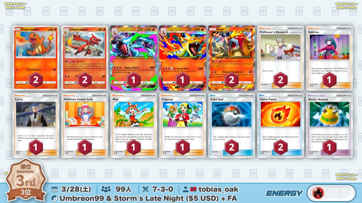 カントー地方のゆうき｜ポケポケデッキ紹介 tweet media