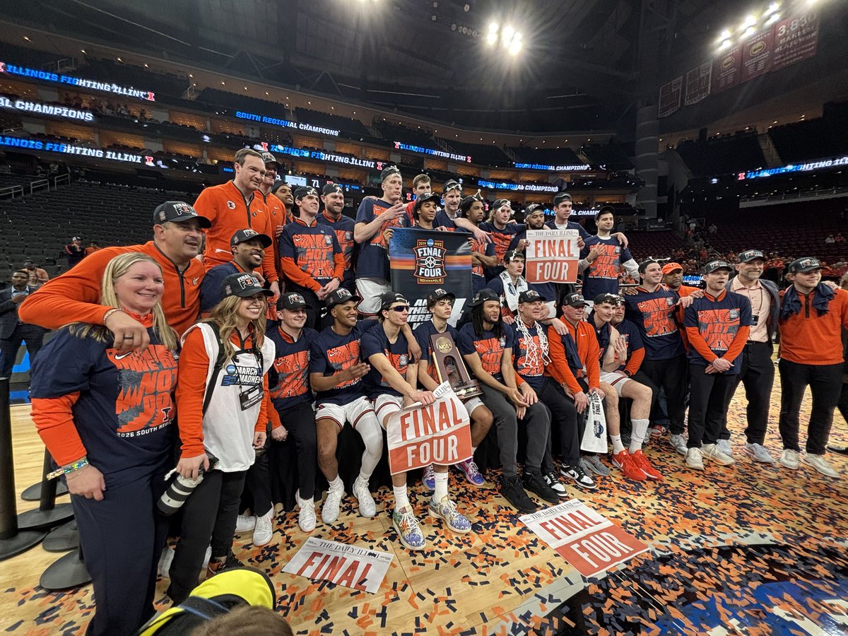 Your Indy and Final Four bound Fighting Illini

What a team

#illini | <a href="/IlliniMBB/">Illinois Men's Basketball</a>
