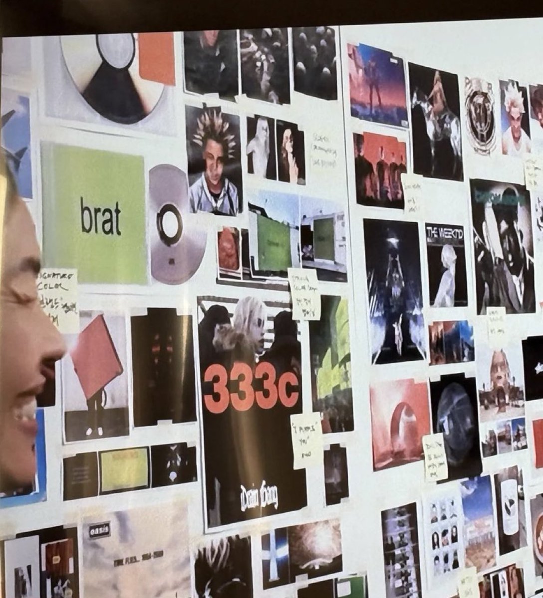 'Yeezus' was featured on the inspiration wall for BTS's comeback album 'ARIRANG' 🔥