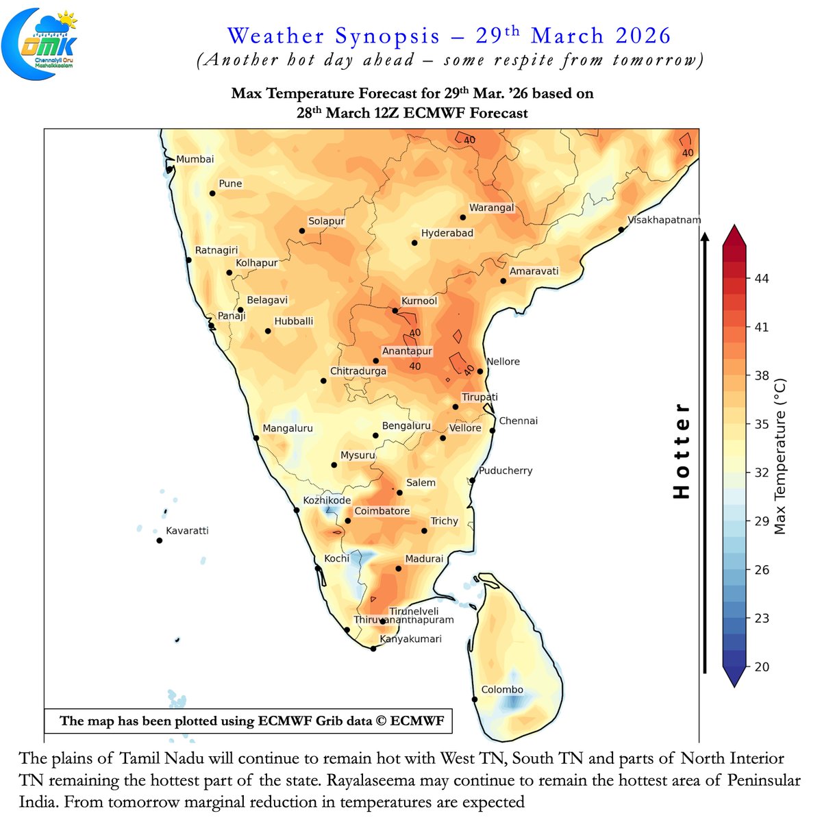 Chennai Rains (COMK) tweet media