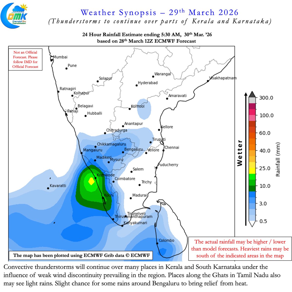 Chennai Rains (COMK) tweet media