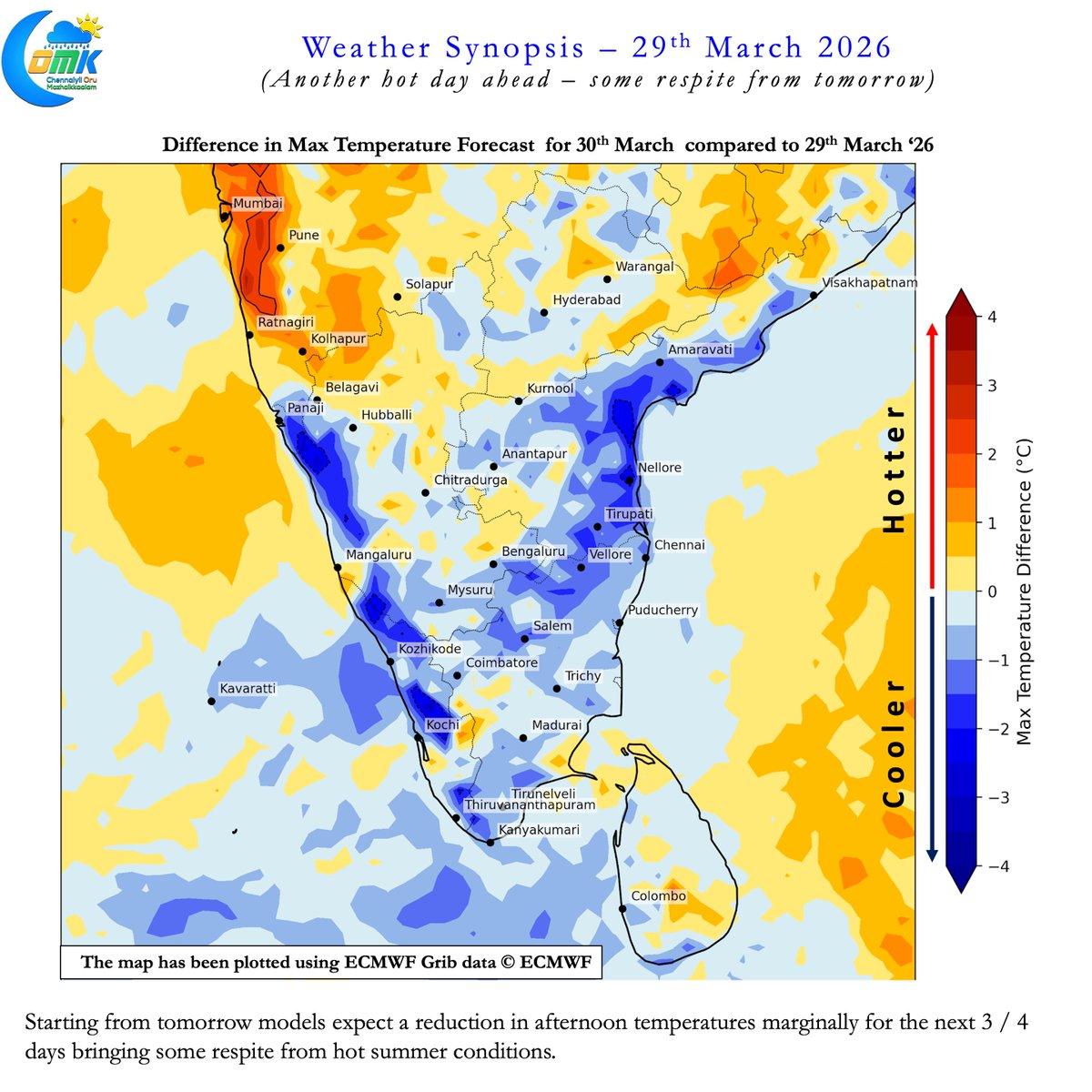 Chennai Rains (COMK) tweet media