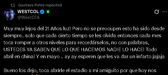 SAN WESTCOL tweet media