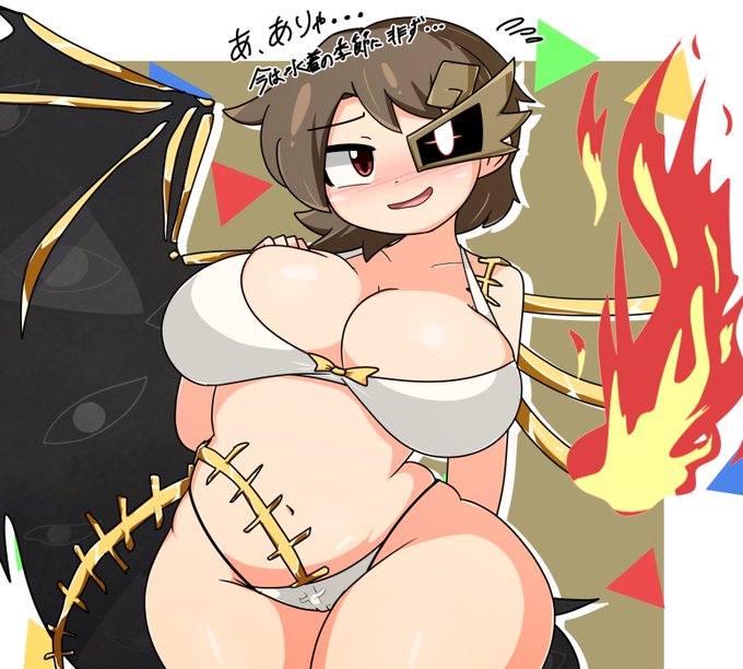 そういえばむちむち水着阿梨夜はこっちに投稿していなかった気がする🪨 