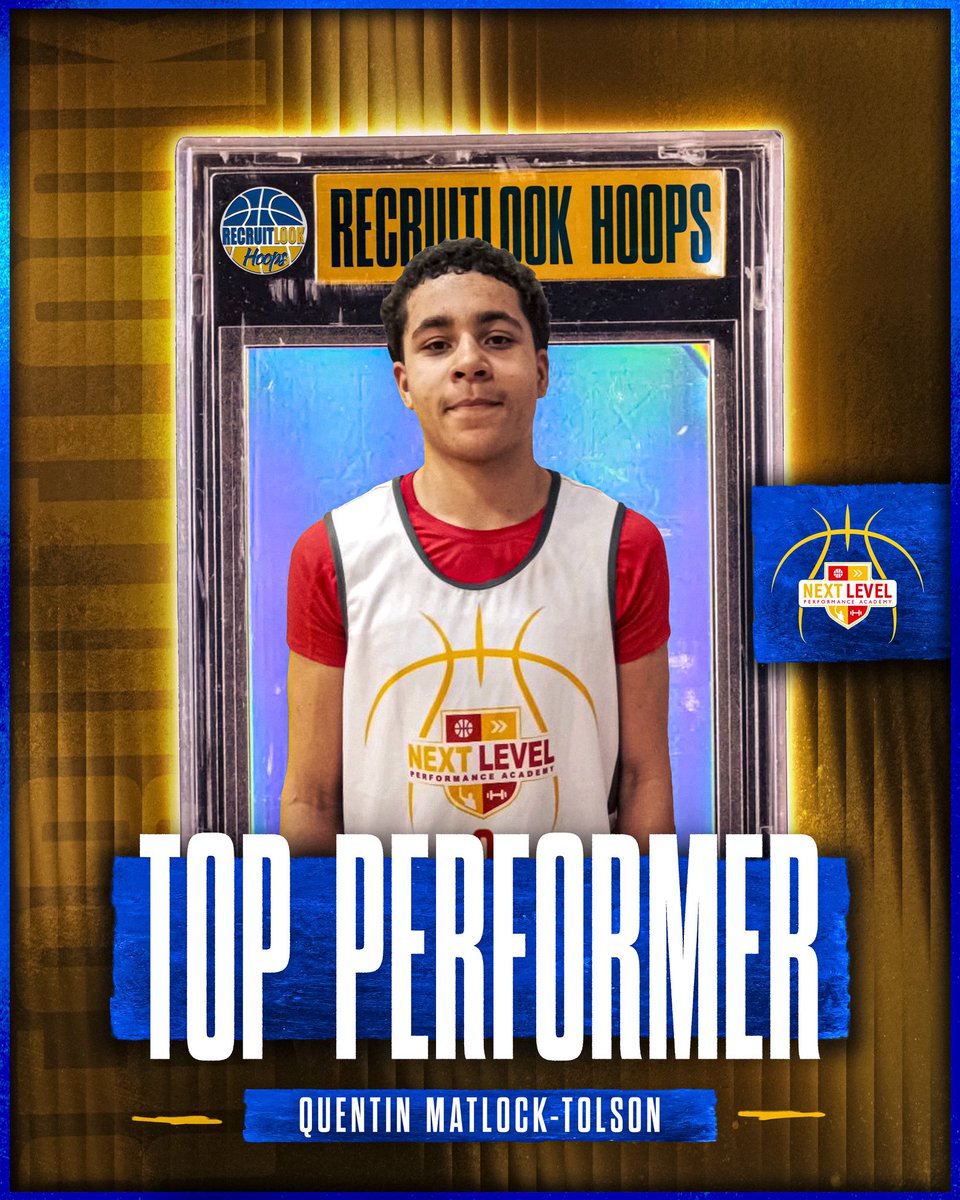 RL_Hoops's tweet photo. 2028 | Quentin Matlock-Tolson | #RLHoops

A versatile scorer that can play & cover multiple positions on the floor. Rebounds the ball well for his size making an impact on both sides. Excellent finishing ability when attacking the basket with either hand. Scored the game winner to give his team the victory in overtime.