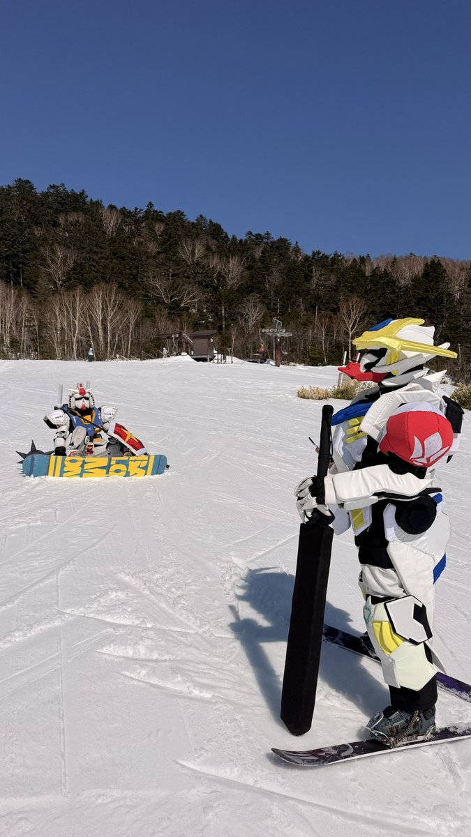 雪山のカオナシ⛷ tweet media