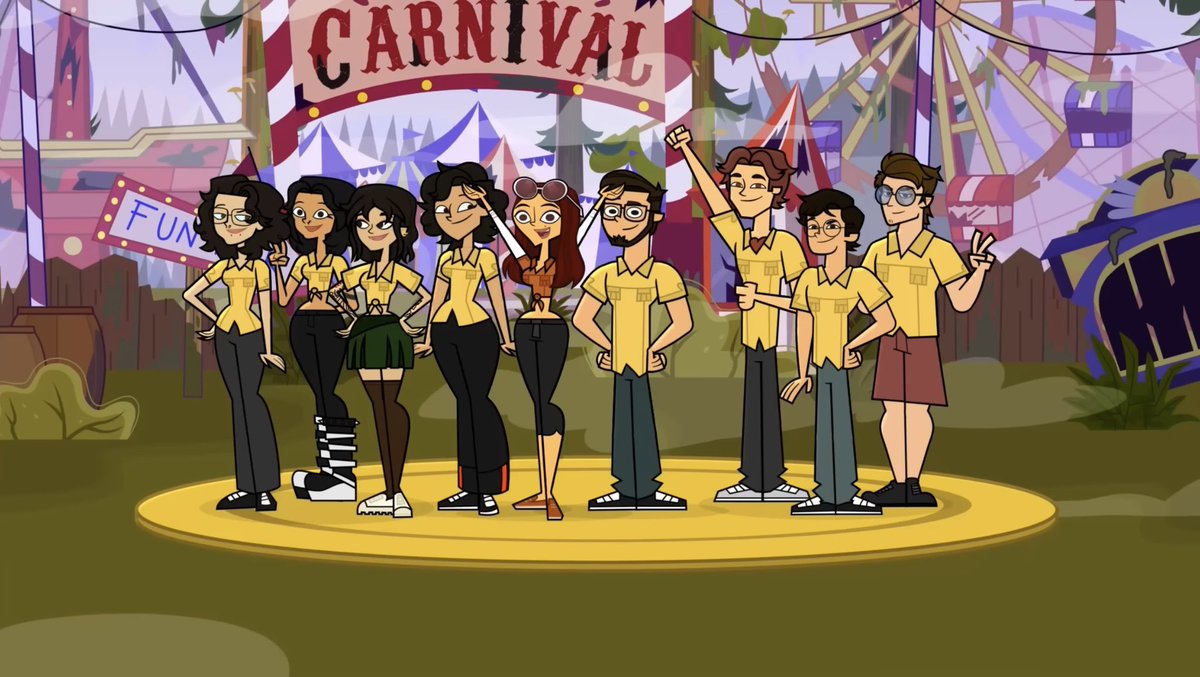 Que bonito es ver en movimiento los rigs que hice de todo el staff<3 
Los hicimos canon>:D