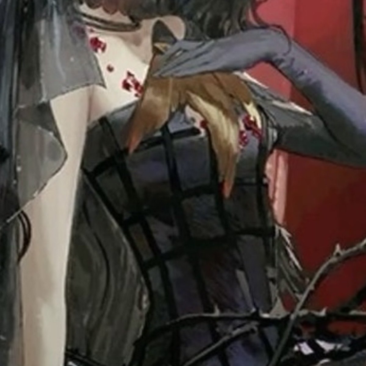 11ofCrows's tweet photo. Thinking about the Isolde witch outfit and “The Nightingale and the Rose” by Simon Costin…
(Warning the art piece contains a dead bird)
#Reverse1999 #Isolde https://t.co/6sj1MeIp7C