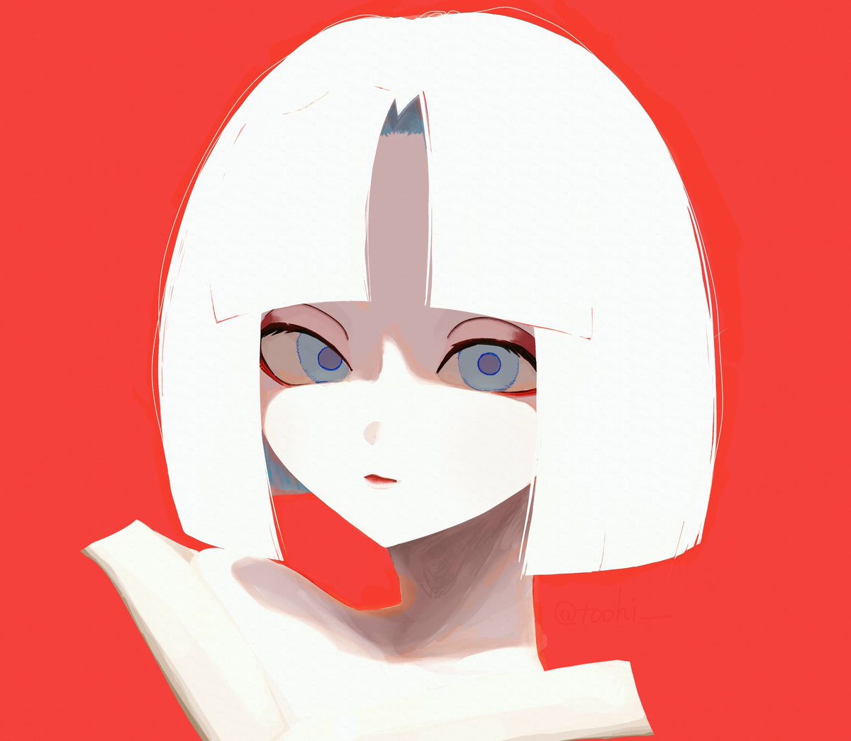 toohi_'s tweet photo. 遅ればせながら塗らせていただきました！
ラフの時点で美しすぎてすごくすごく楽しかったです！！！
配布ありがとうございます！🙇✨ https://t.co/I3Ir7eoBXa