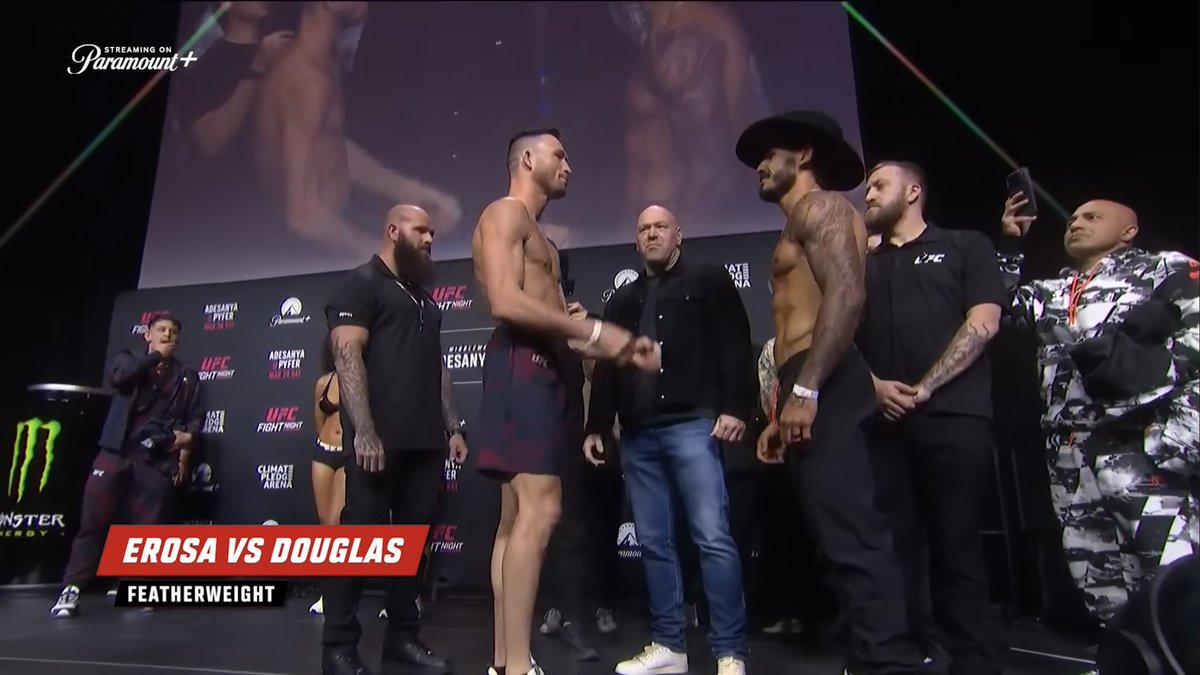 mma21plus's tweet image. #UFCSeattle Results: Lerryan Douglas defeated Julian Erosa by Knockout (Punches) in Round 1