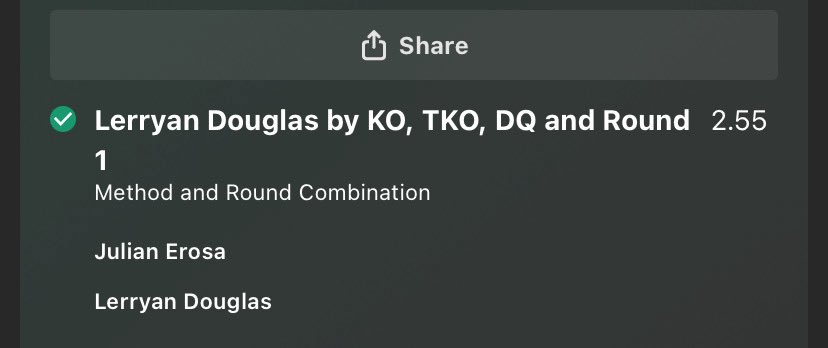 CageToKickOff's tweet image. UFC Seattle Winner ✅
Lerryan Douglas knocks out Julian Erosa in round 1! 
+12.13u Profit
