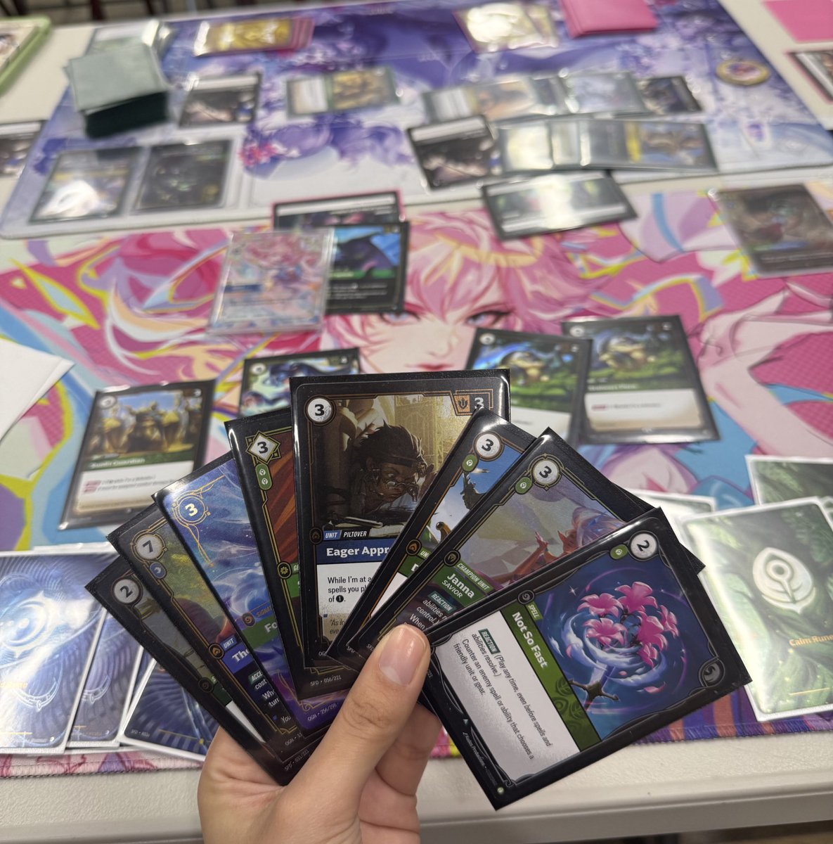 Lcs Riftbound I couldn’t beat first place’s Irelia deck 😭 but im super happy to see ...