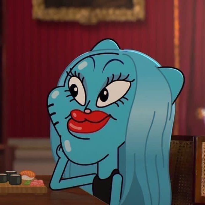 Ela igual o Gumball harmonizado