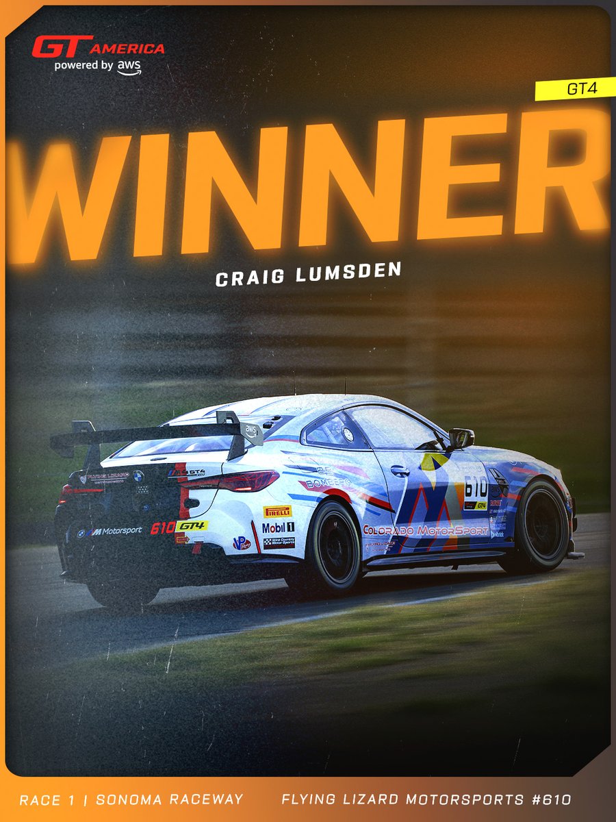 GT America Powered by AWS tweet media