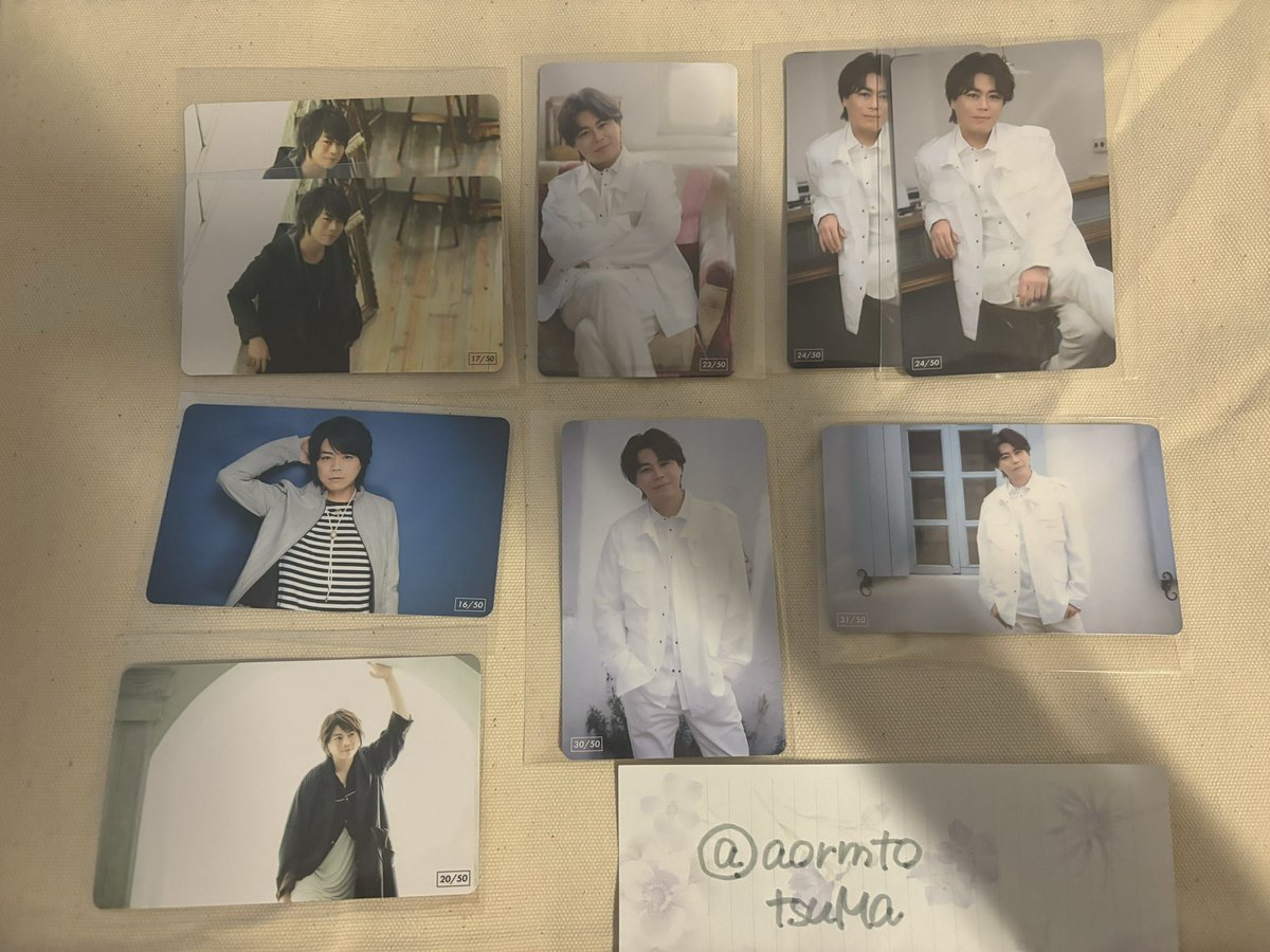 aormto's tweet photo. 【交換・譲渡】浪川大輔　だいすけ×らふらふ×なみっち ぽっぷあっぷすとあ ランダムフォトカード　フォトカ

譲：16.17.20.23.24.30.31
（画像参照）

求：32または１枚200円

本日、新宿でのお手渡しまたは郵送
一枚からや検索からも大歓迎です
よろしくお願いいたします！ https://t.co/N53niKTOEP