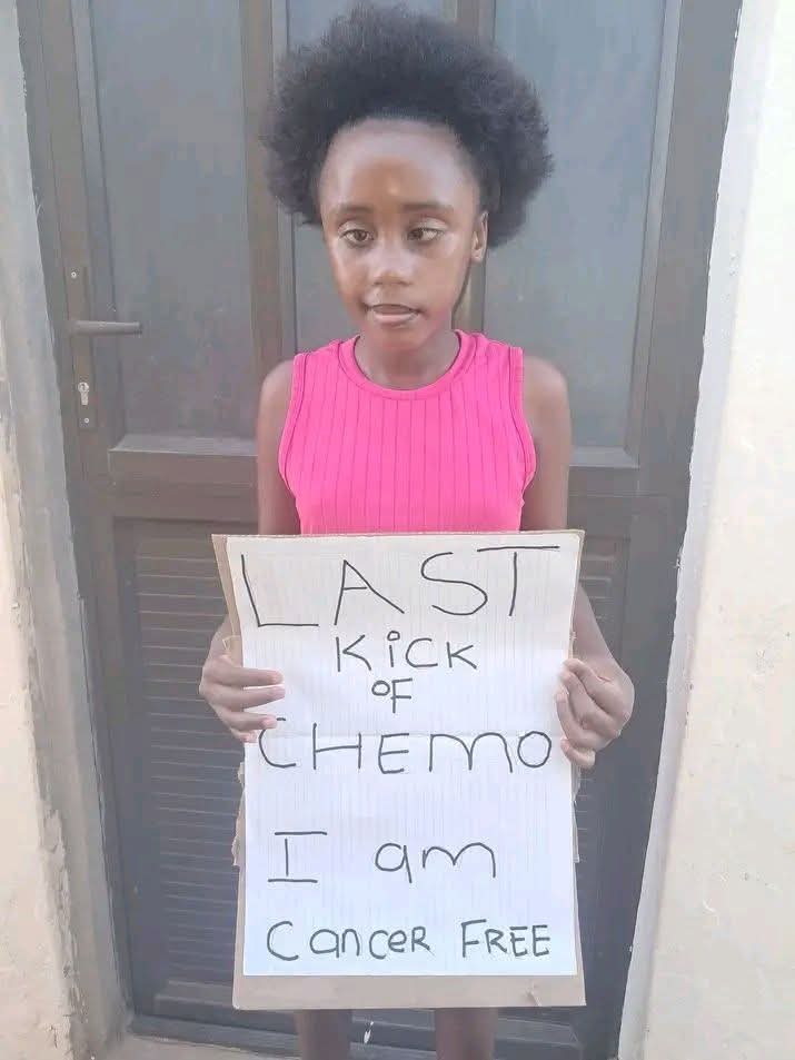 AFRICANDEMOC's tweet photo. 🚨 “FROM CHEMO BATTLES TO VICTORY — YOUNG GIRL DEFEATS CANCER AFTER YEARS OF PAIN… A STORY THAT WILL TOUCH YOUR SOUL!” 💔➡️❤️🇿🇦

After years of fighting through unimaginable pain, hospital visits, and emotional battles, a young South African girl has finally received the news her family prayed for — she is now cancer-free. 🙏

Her journey hasn’t been easy. For years, she faced a condition that left many uncertain — questions of a brain tumor, cancer, and constant suffering surrounded her life. While others spoke without understanding her struggle, she continued to fight quietly with strength beyond her age.

Today, that fight has turned into a powerful testimony. From chemotherapy to recovery, from tears to triumph — she now stands as a symbol of hope, courage, and faith. 💪✨

Her story is a reminder that: 👉 Not every battle is visible
👉 Not every pain is understood
👉 But strength and faith can carry you through the darkest moments

She proudly shares her victory, celebrating a new chapter — healthy, strong, and full of life. ❤️

🙏 “No weapon formed against you shall prosper.”

💬 Drop a ❤️ to celebrate her victory and send love to all families still fighting this battle.
💬 Do you believe faith and resilience can overcome anything? Let’s talk below.