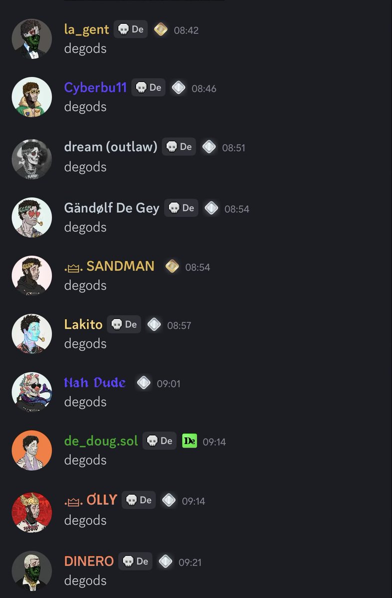 DeGods Community tweet media