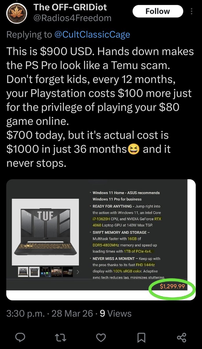 WolverinePS5 tweet media