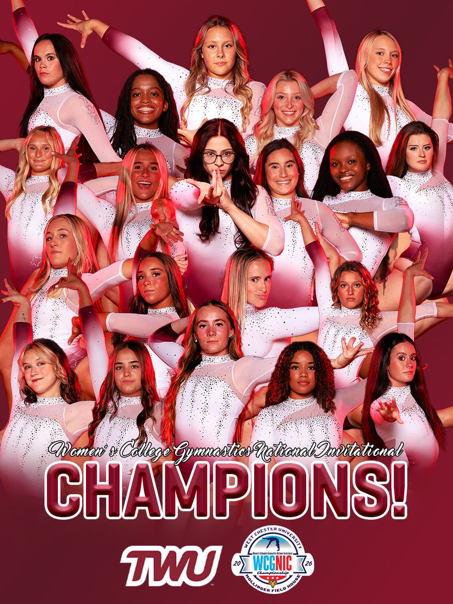 TWU Gymnastics tweet media
