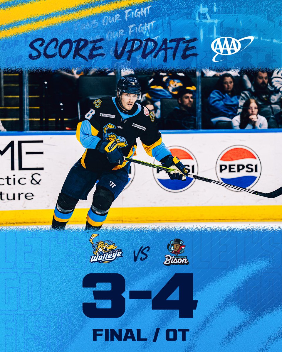 x-Toledo Walleye tweet media