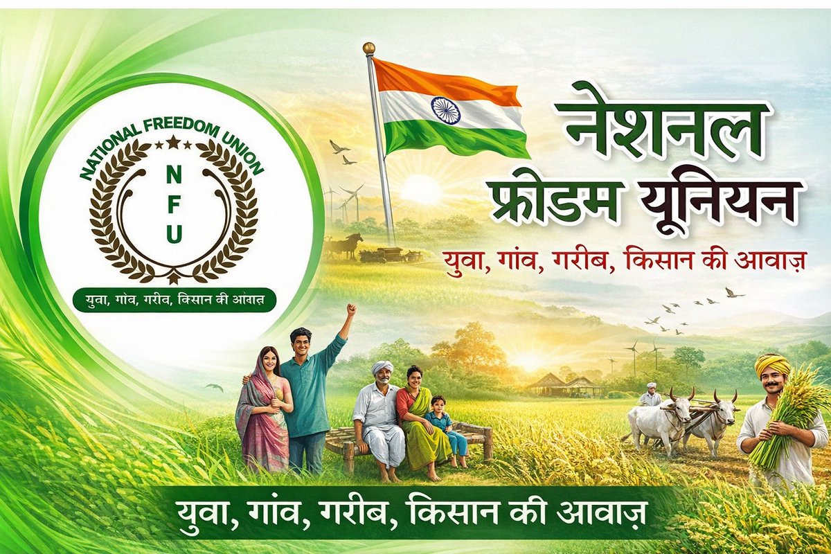 नेशनल फ्रीडम यूनियन ऑफिशल tweet media