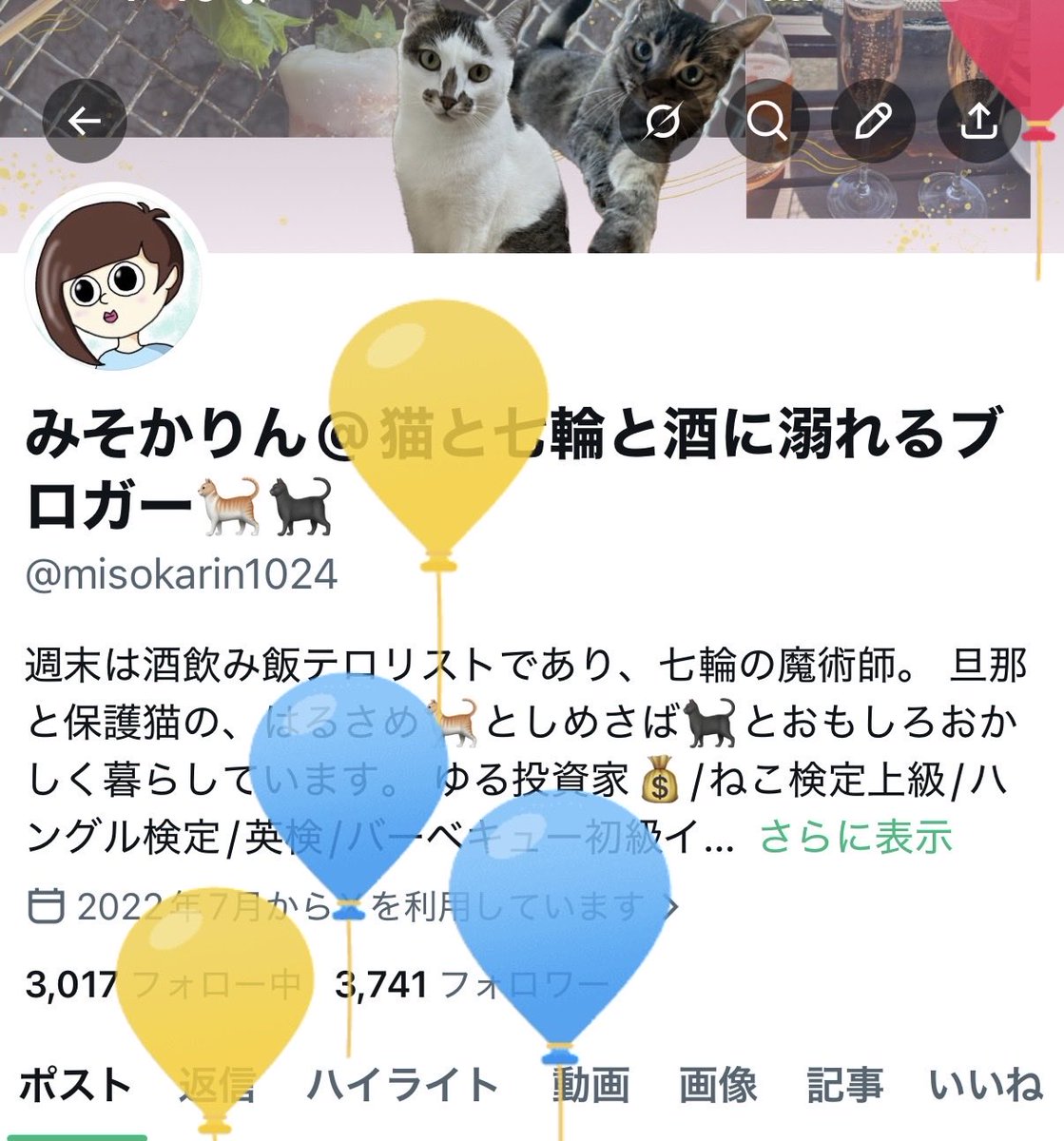 みそかりん@猫と七輪と酒に溺れるブロガー🐈🐈‍⬛ tweet media