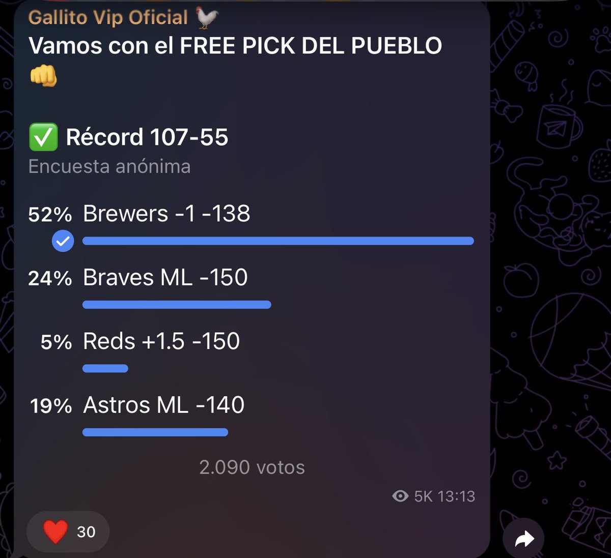 Gallito🐓(Apuestas) tweet media